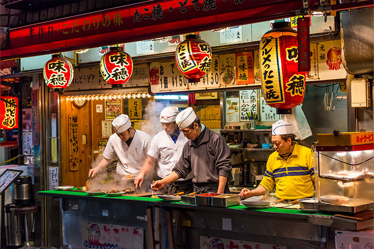 The most mouthwatering Japanese street food